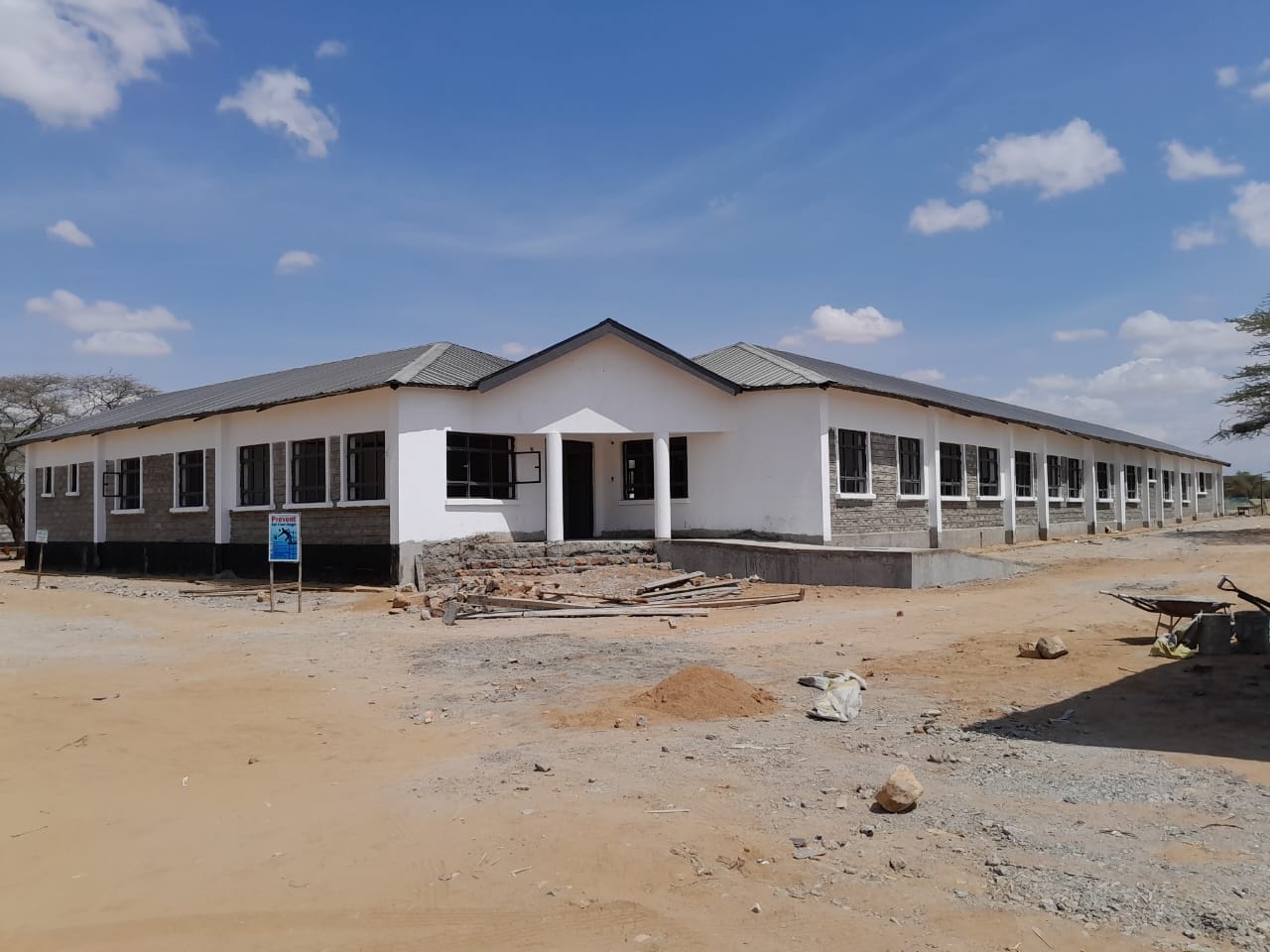 Office blocks in turkana